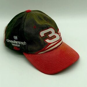 Vintage Dale Earnhardt Sr Hat Adjustable Snapback Nascar Chase Authentics 90s